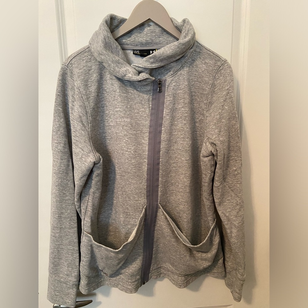 Under armour zip up hoodie